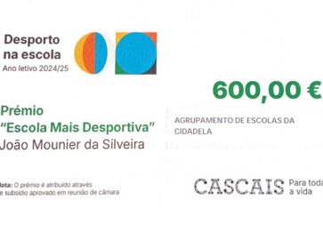 3.º Lugar no Prémio “Escola Mais Desportiva”