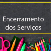 Encerramento dos serviços escolares em Agosto de 2026