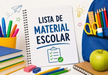 Listas de Material Escolar – Pré-Escolar e 1º Ciclo – 2026/2027